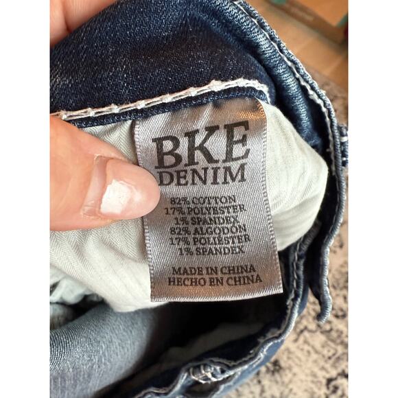 BKE Jeans Men size 28x32 Blue Jake Straight Leg Faded Stretchy Going Out Casual - Picture 9 of 9